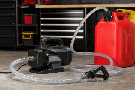 TINRIEF Automatic Fuel Transfer Pump Review: Auto Stop Sensor & 3 Can Adapters for Safe, Fast Gas Pumping TINRIEF Automatic Fuel Transfer Pump Review: Auto Stop Sensor & 3 Can Adapters for Safe, Fast Gas Pumping
