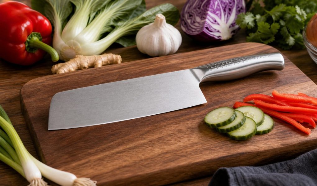 SHI BA ZI ZUO 7-Inch Chinese Chef Knife Review: Full Tang Stainless Steel with Cast Steel Handle SHI BA ZI ZUO 7-Inch Chinese Chef Knife Review: Full Tang Stainless Steel with Cast Steel Handle