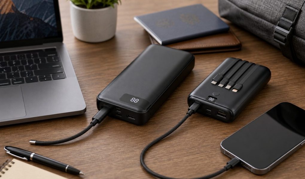 NUSYDDY Portable Charger Review: 12000mAh 22.5W Fast Charging Power Bank with Built-in Cables and Wall Plug for Travel NUSYDDY Portable Charger Review: 12000mAh 22.5W Fast Charging Power Bank with Built-in Cables and Wall Plug for Travel